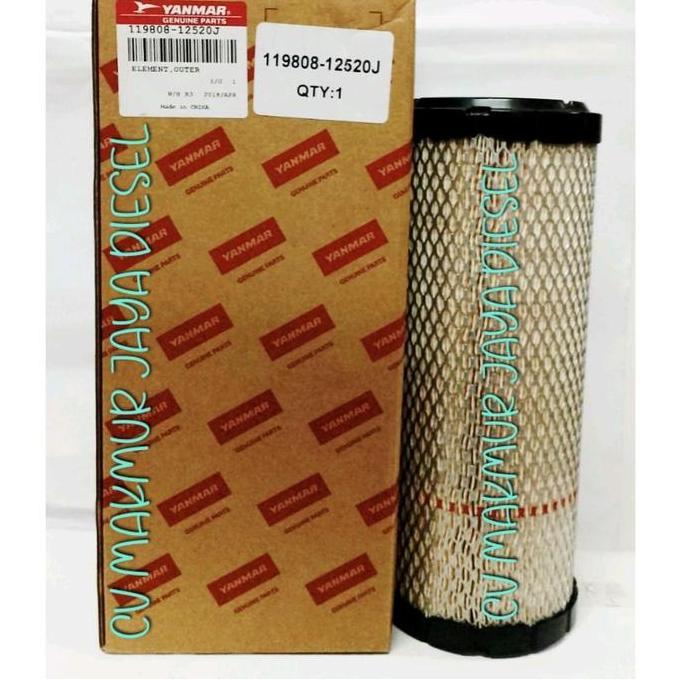 Fuel Filter Udara Outer EF393T/393 1198-12520J Yanmar Genuine