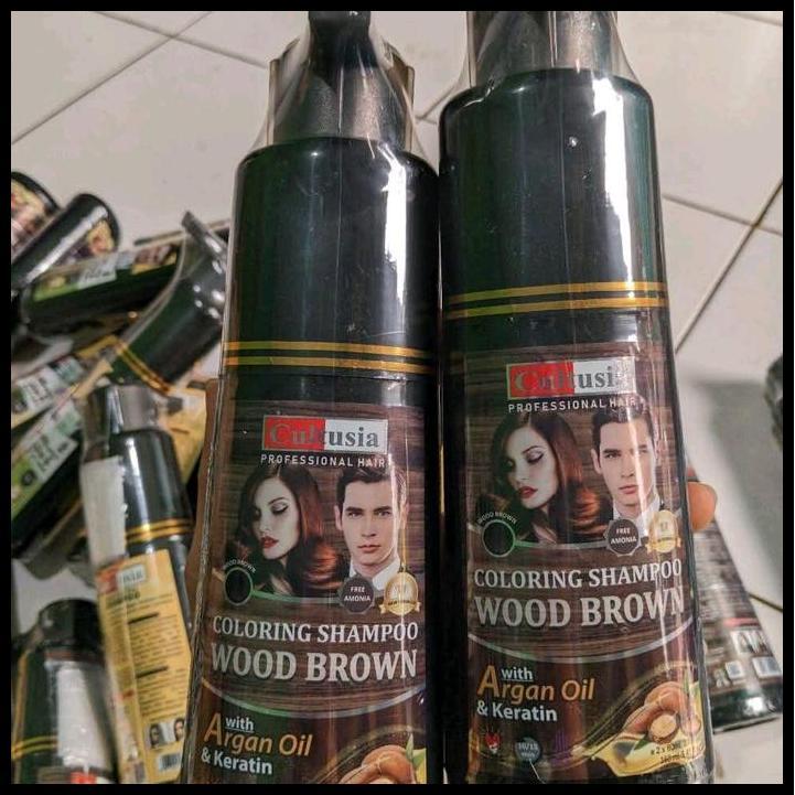 Cultusia Shampo Penghilang Uban | Cultusia Original Black Shampo Cultusia Brown Haircare Perawatan T