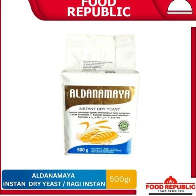 avila_vela - aldanamaya instant dry yeast / ragi instan semi kering 500gr import