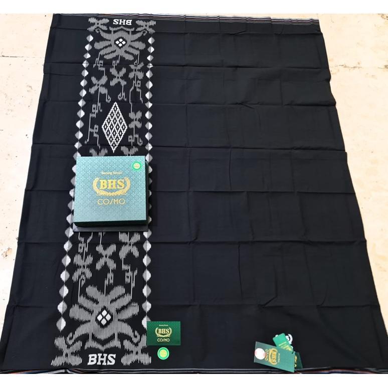 SARUNG BHS COSMO POLOS HITAM GOLD BHS HITAM POLOS BHS POLOS WARNA MURAH