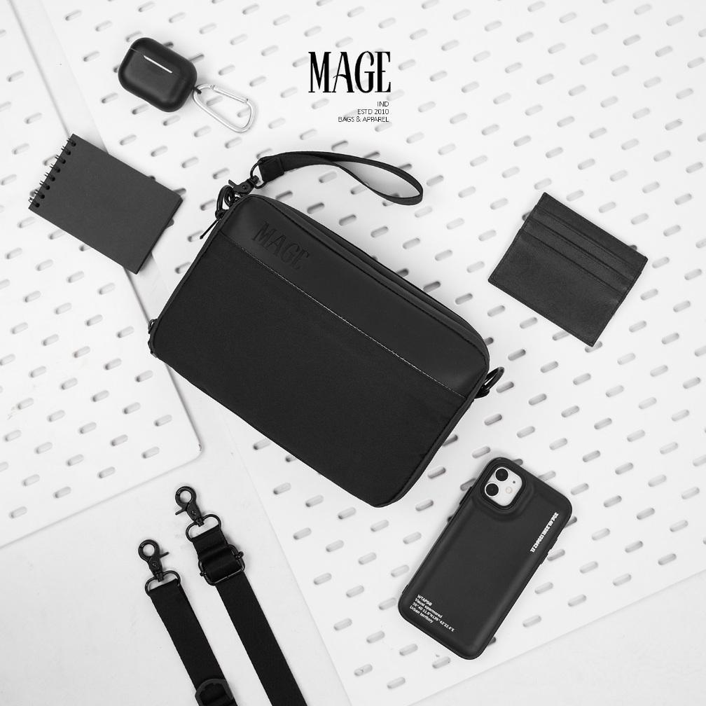 MAGE Cyclops Hand Bag | Tas Tangan Pria | Tas Selempang Premium | Bahan Filament Anti Bara