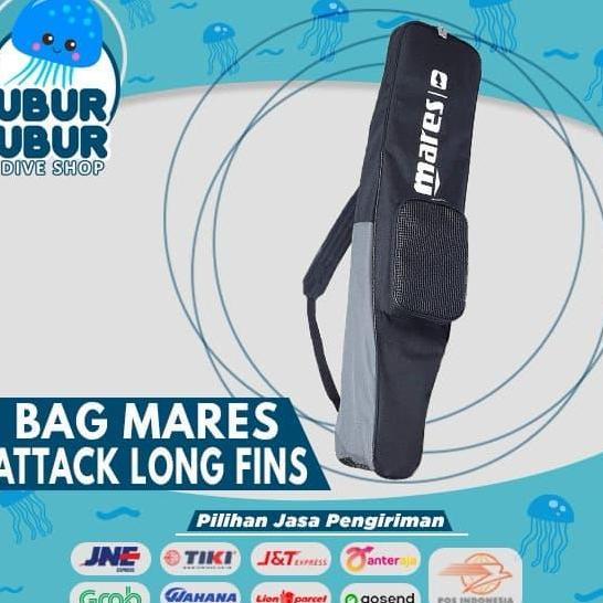 BEBAS ONGKIR - Bag Mares ATTACK LONG FINS /Tas Mares ATTACK Fin Freedive/Tas Long Fin