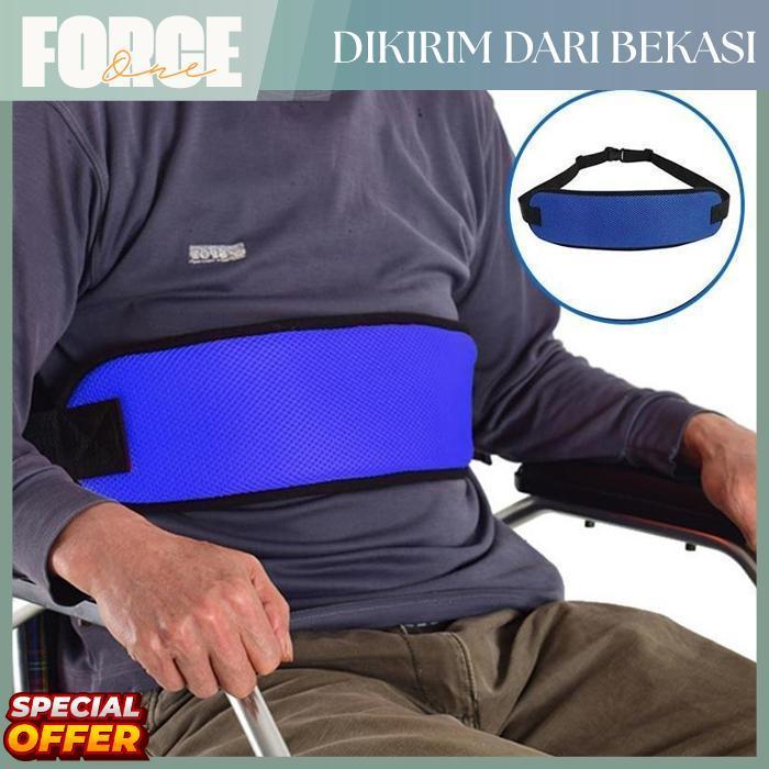 Force One Sabuk Kursi Roda/Tas Pinggang Pengaman Kursi Roda/Sabuk Pengaman Kursi Roda Adjustable