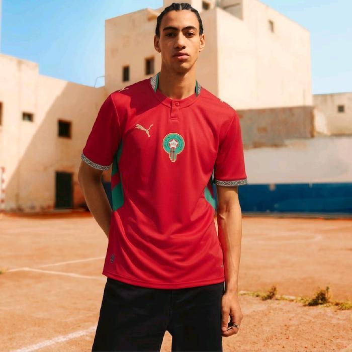 Bisa Cod - Jersey Original Morocco Home World Cup 2026