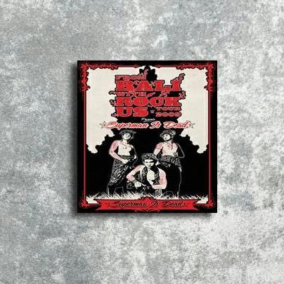 POSTER DINDING SUPERMAN IS DEAD ART BAND FB27