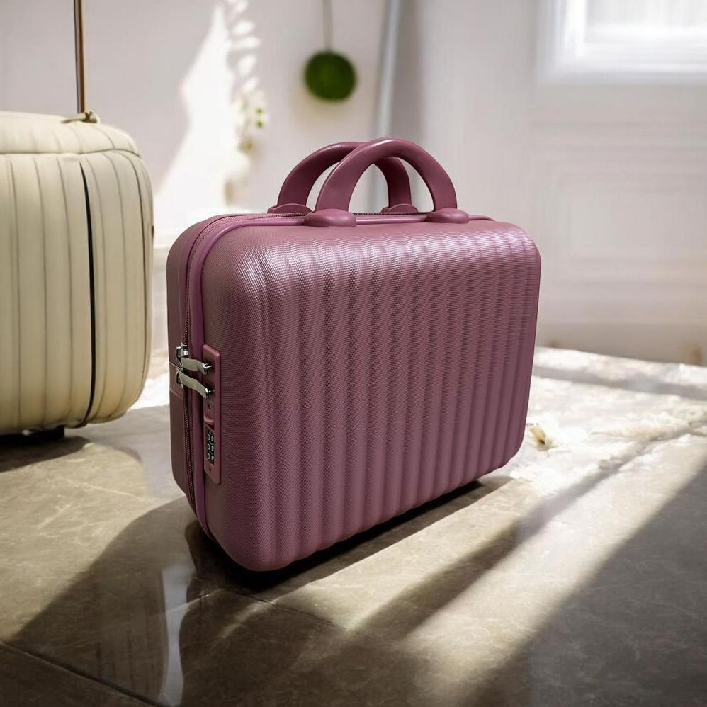 HOT Poloshare Tas Kosmetik Travel Koper 14 Inch Mini Lucu Kode Pin Lock 3 Digit