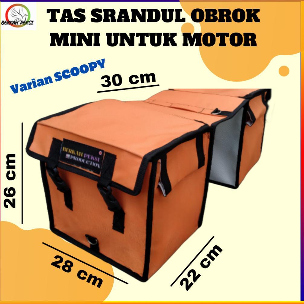 TERLARIS TAS SRANDUL OBROK KURIR TOURING MINI KECIL MOTOR SUPRA BEAT VARIO SCOOPY NAMX NMAX PCX AERO