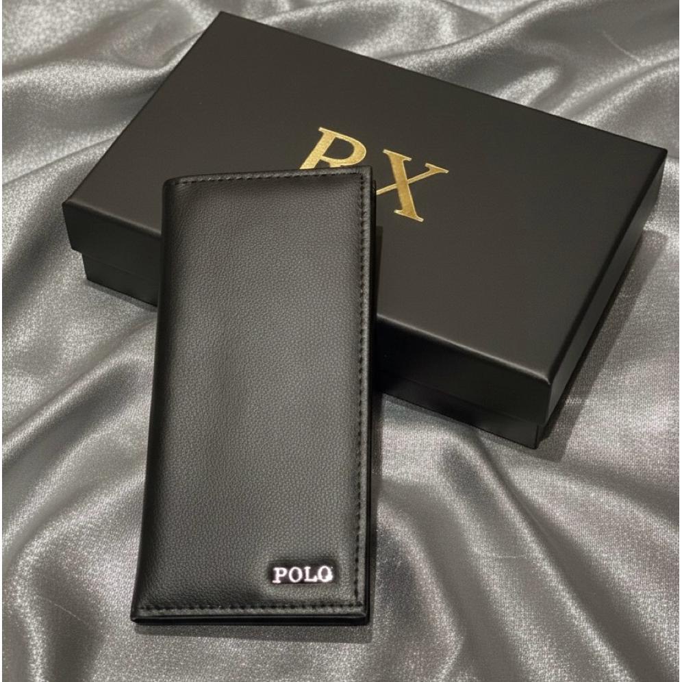 HOT SALE Dompet Pria Kulit Sintetis Dompet Pria Wallet PANJANG Polo