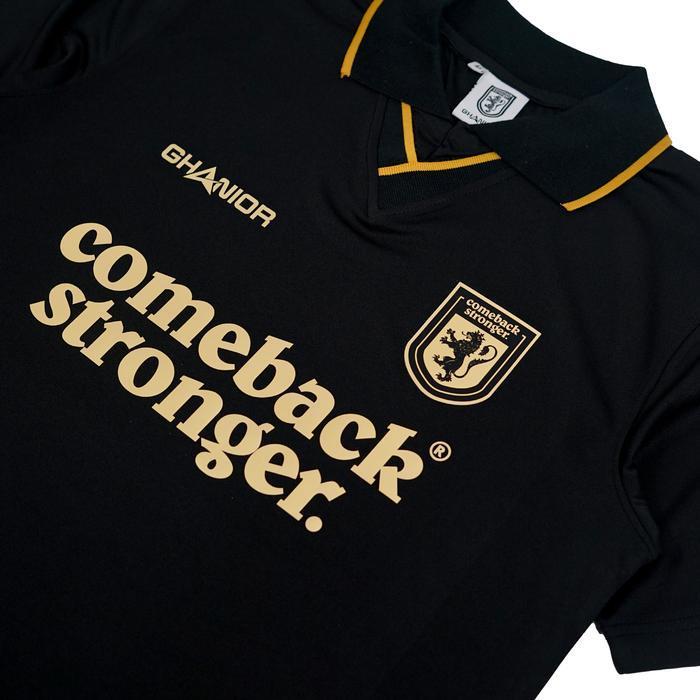 Bisa Cod - Ghanior Comeback Stronger Casual Jersey Vintage Retro Regular Fit Simple Elegan Warna - B