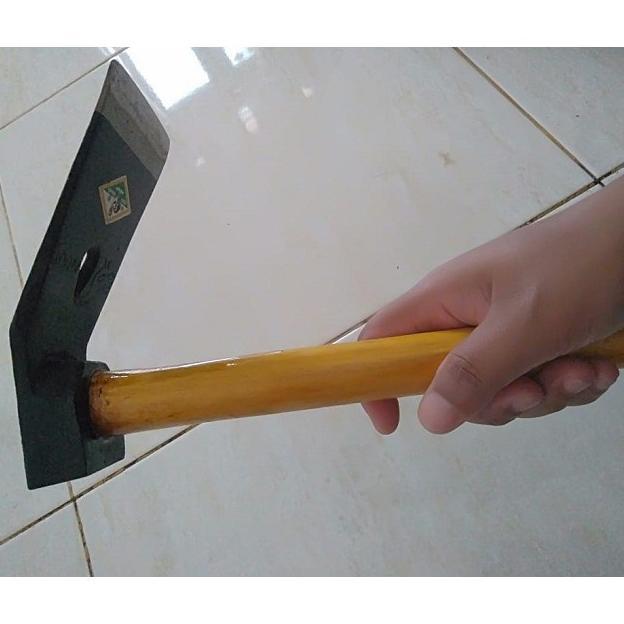 Terlaris Promo Petel Rimbas Banci Cangkul Tukang Kayu Adz Wooden Handle Gagang Kayu Halus