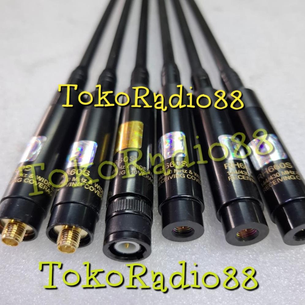 Antenna RH-660S Superstick. Black. BNC / SMA-Female / SMA-Male.