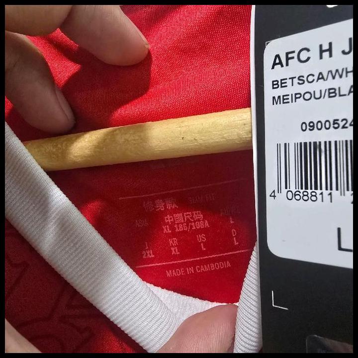 Jersey Arsenal Home Original 2025 2026 Bnwt Terbaru