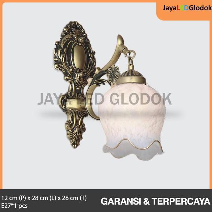 PROMO!! LAMPU DINDING KAMAR KLASIK RUANG TAMU ANTIK HIAS 57