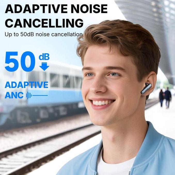 Terbaik EarFun Air Pro 4i - Noise Free ANC TWS with 6 AI ENC Mic for Clear Sound Terimakasih