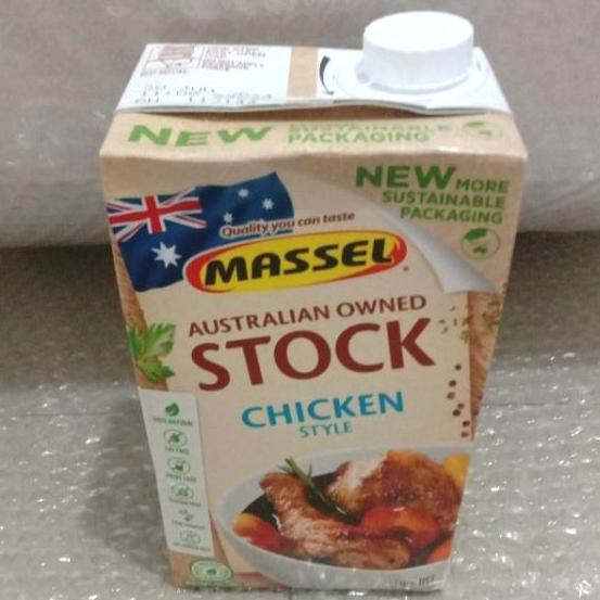 massel chicken style stock 1 liter/kaldu cair