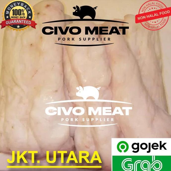 Nyumi- Lemak Babi Mentah Bagian Perut 1Kg