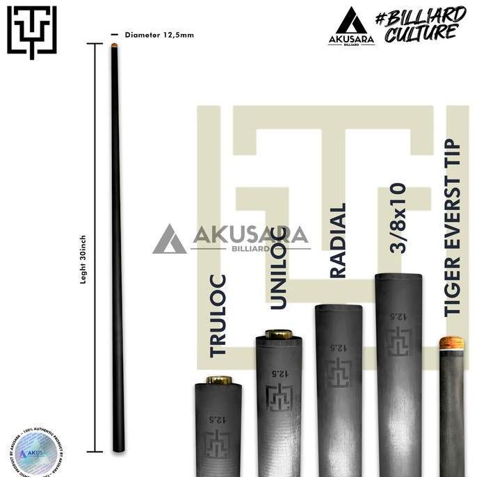 Promo Shaft Fury Ty Shaft Carbon Diameter 12.5 New Low Deflection Shaft