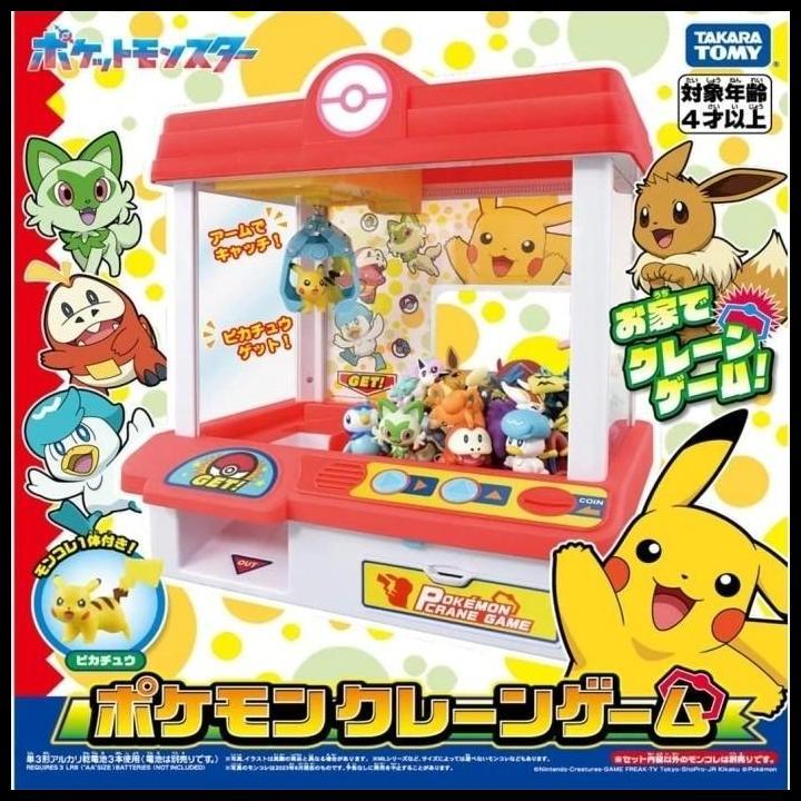 Terbaru Takara Tomy Pokemon Claw Machine Crane Game