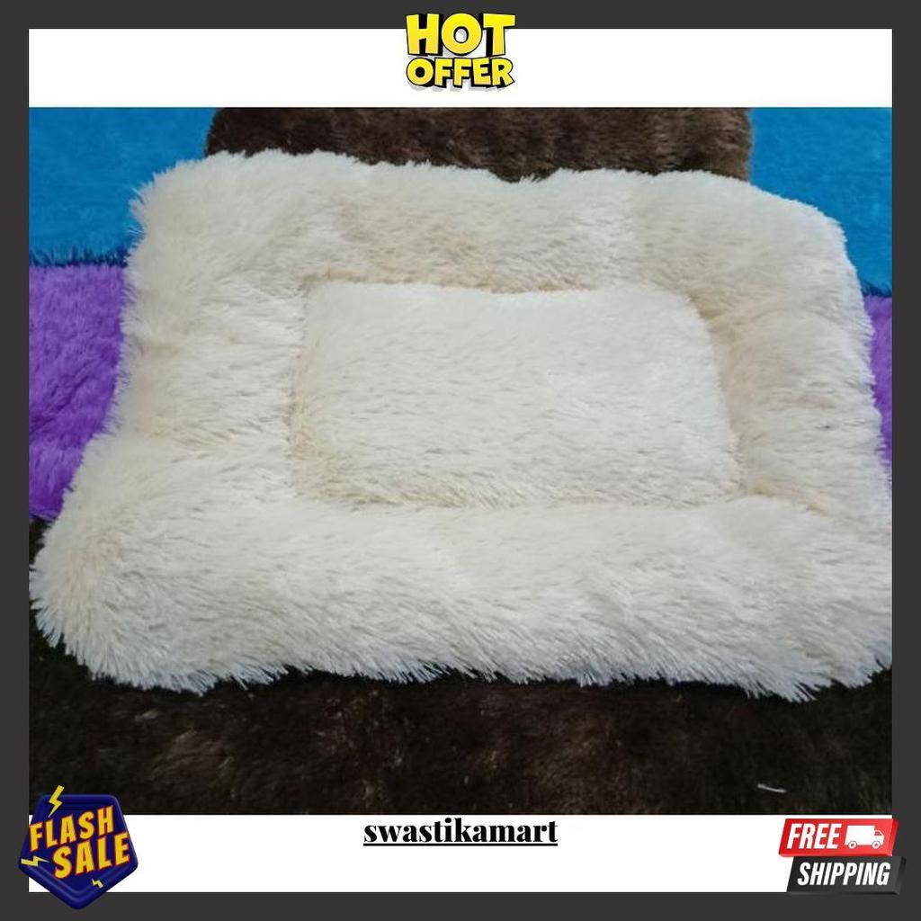 Kasur Kucing - Tempat Tidur Kucing - Kasur Bulu Korea Fast Moving