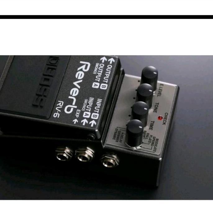 Pedal Efek Boss RV6 Digital Synth Processor Guitar Effects Pedal Rv-6  Digital Reverb [terbaik]