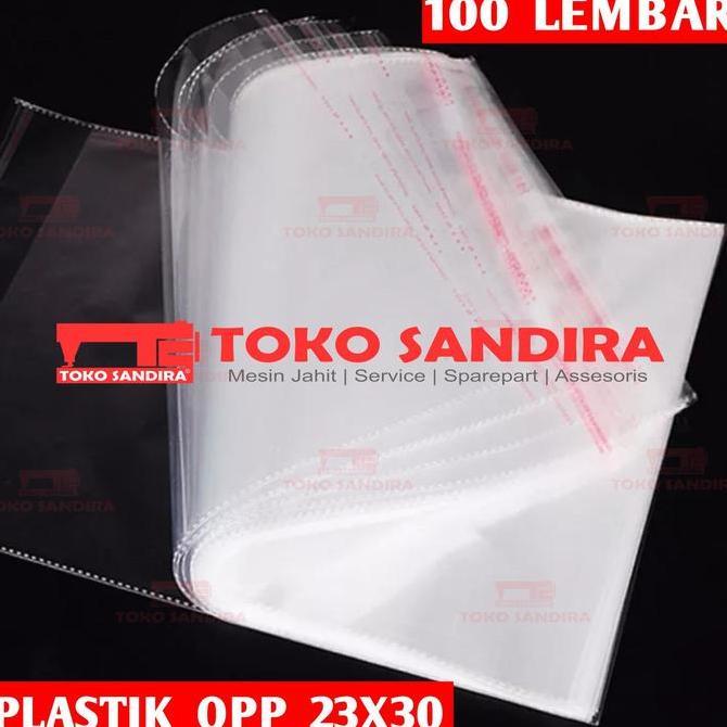 100 lembar plastik OPP 23X30/opp murah/plastik opp grosir/plastik opp Alqshop