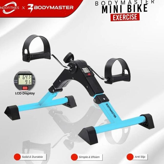 Bodymaster Sepeda Statis Mini Bike -Terapi Kaki Tangan Stroke Lansia