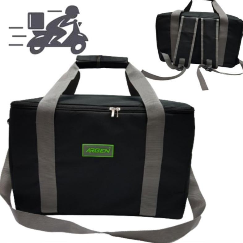 RIZZALLEE - TAS DRIVER FOOD TAS KURIR MOTOR Tas Delivery Makanan Ukuran Jumbo Ransel Tas ojol driver