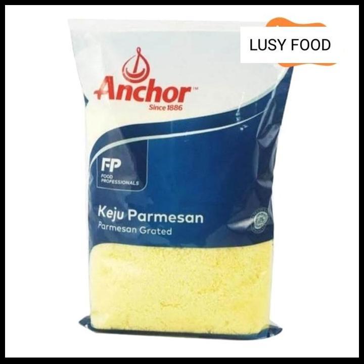 Anchor Grated Parmesan Bubuk 250Gr/Keju Parmesan Bubuk Halal Terbaru
