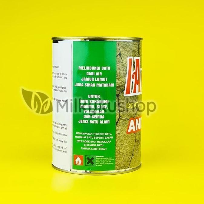 Pulasan- Coating Batu Alam Am 80 Andesit 850 Ml Pernis Cat Pelapis