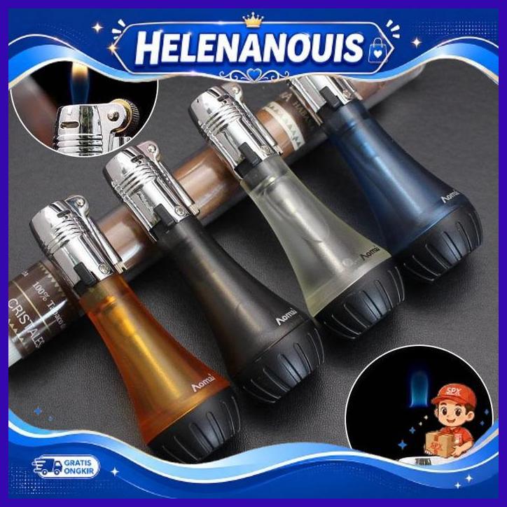 Mancis Korek Api Lilin Api Terbang Aomai Am7103 Isi Ulang Gas Lighter Unik Terbaru
