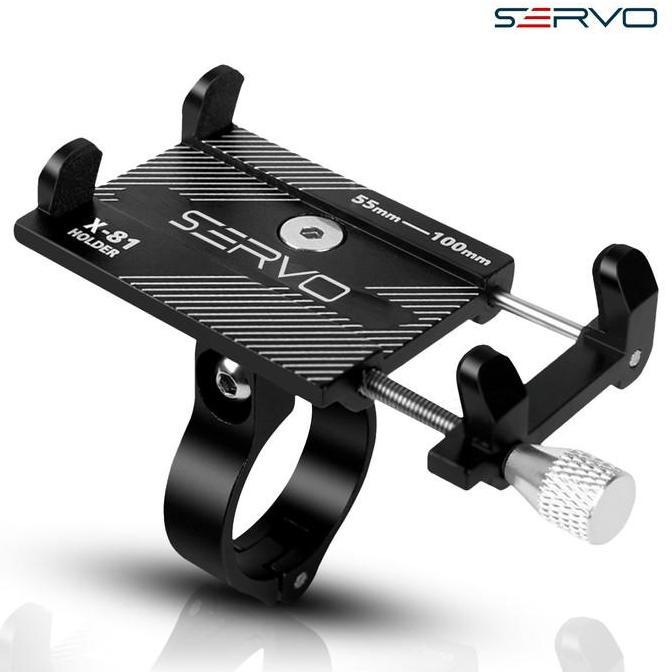 Phone Holder Servo X81 Holder Handphone Motor Penahan Smartphone Handle Hp Berkendara