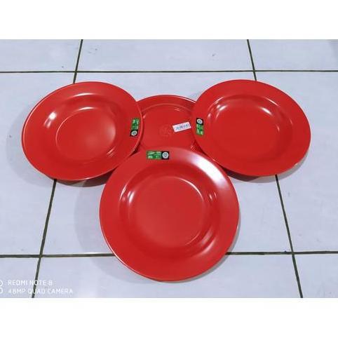 Foodcurt- Piring Melamin Lusinan Golden Flying Fish