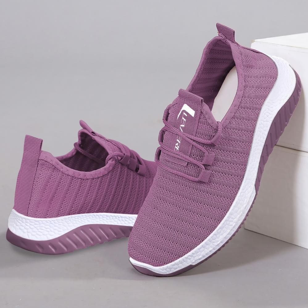 Original Evr Luna Lv0090 Sepatu Sneakers Wanita Rajut Trendy Terbaru
