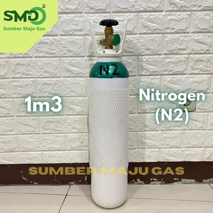 Tabung Nitrogen 1m3 + Isi Nitrogen N2