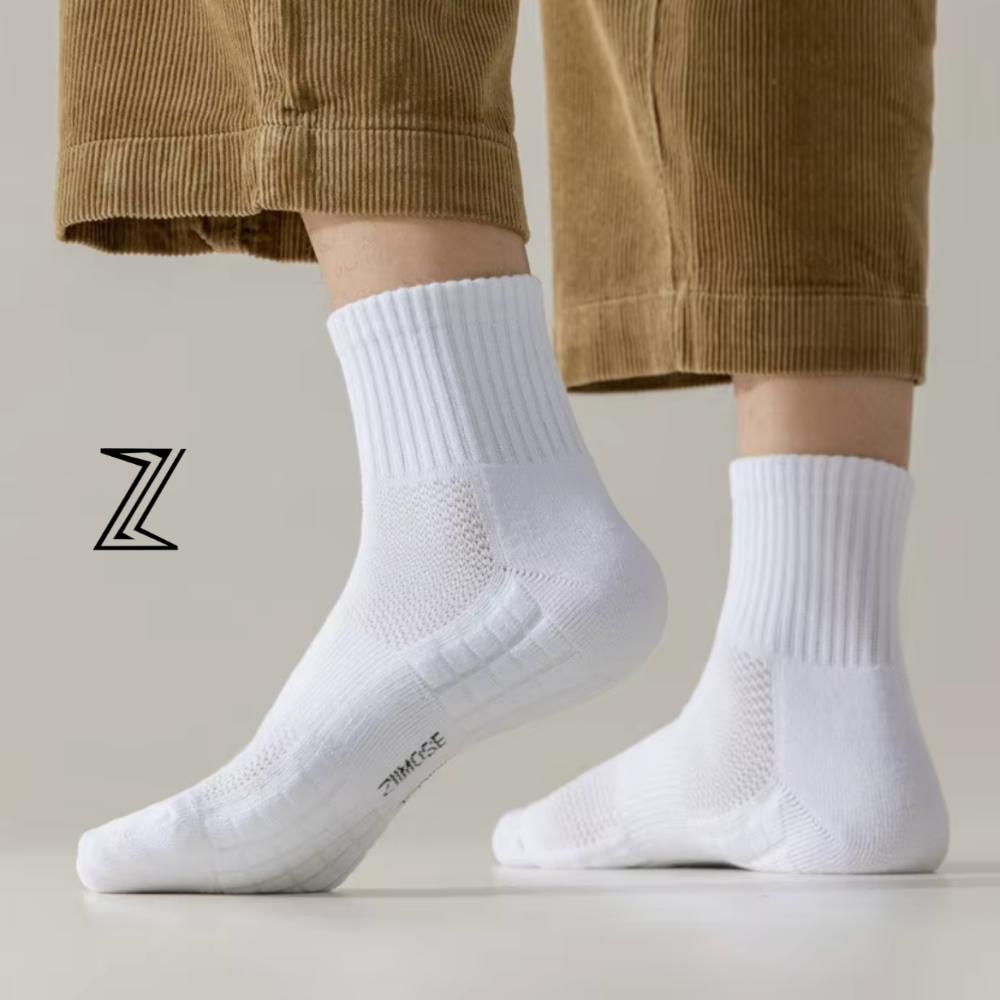 Super Deal Kaos Kaki Sport Pria Panjang Tebal K2B Elastis Empuk Nyaman Serap Keringat Socks Breathab