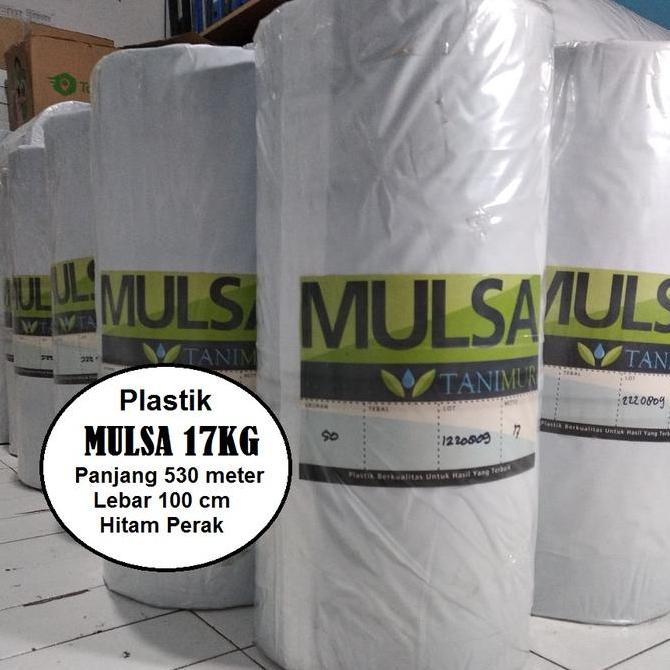 plastik mulsa pertanian Hitam Perak lebar 100 cm panjang 500 meter tebal 35 mikron bagus kuat harga 
