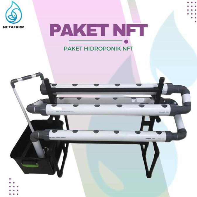 PAKET Hidroponik NFT set lengkap - NETAFARM NFT EASY1