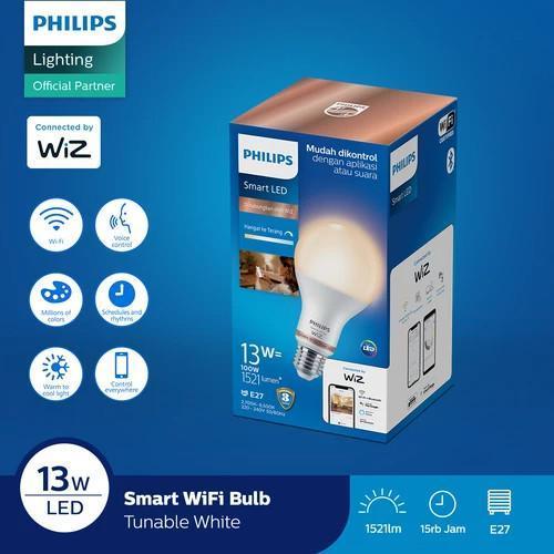 Philips Lampu Smart Wifi LED 13W Bluetooth - Tunable white