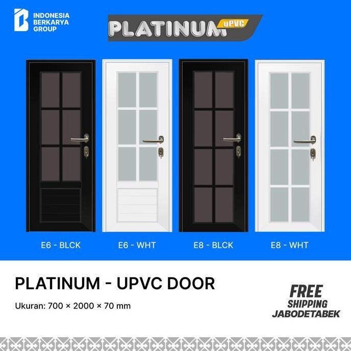 Terlaris Pintu Kamar Mandi - Pintu Upvc Platinum