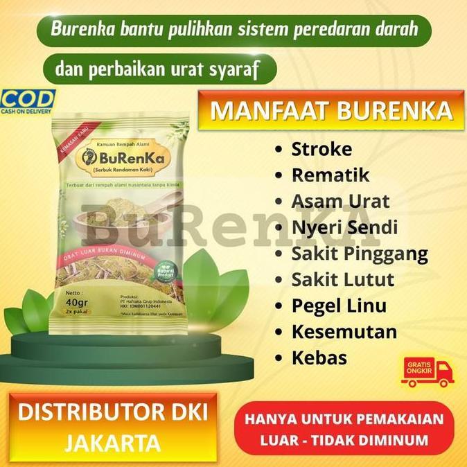 Fit- [Beli 2 Gratis 2] Burenka Ramuan Serbuk Rendaman Kaki | Burenka Herbal Detok Dalam Tubuh Kesemu