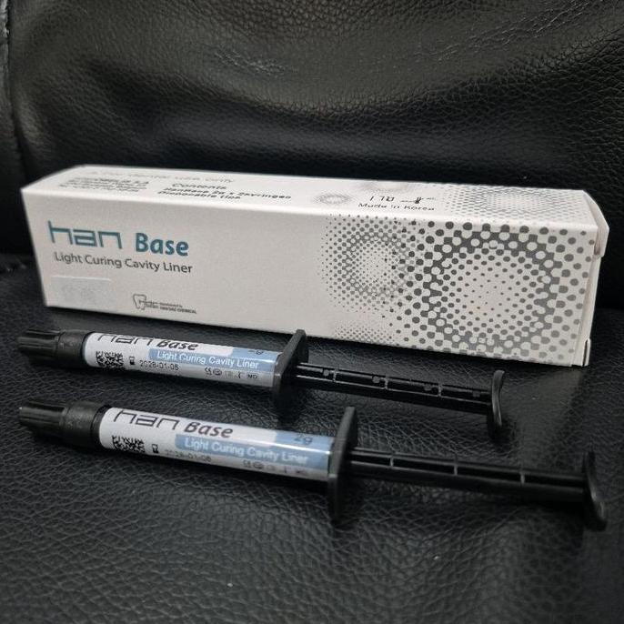 HAN BASE DENTAL LIGHT CURING CAVITY LINER CALCIUM HYDROXIDE / DENTAL CAVITY LINING