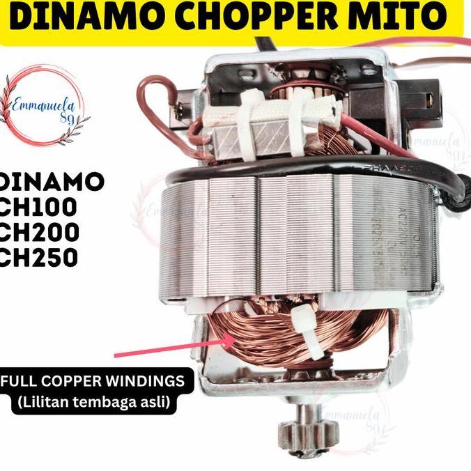 DINAMO MITO Mesin Chopper Sparepart Mitochiba