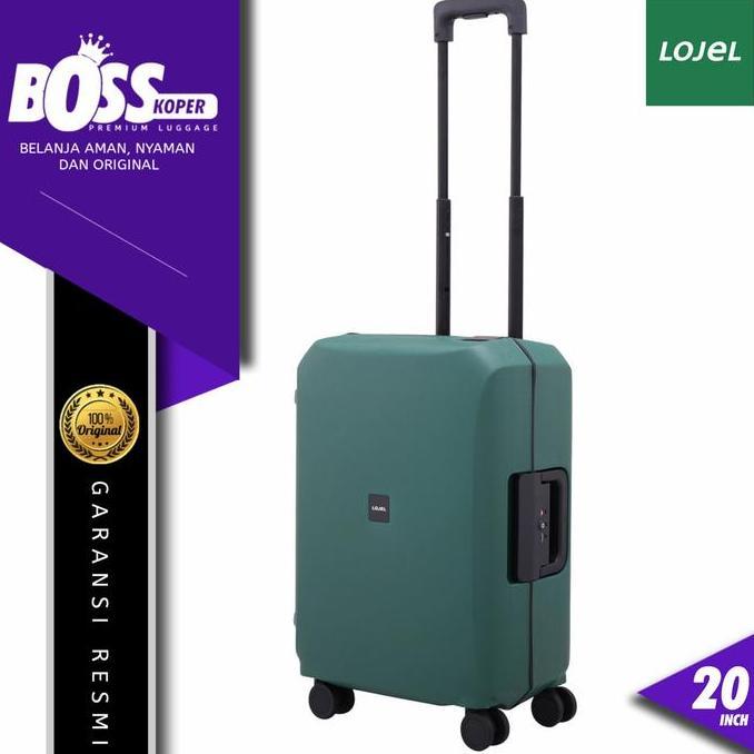 Koper LOJEL Original 20 inch Kabin/Cabin Tanpa Zipper Small Frame
