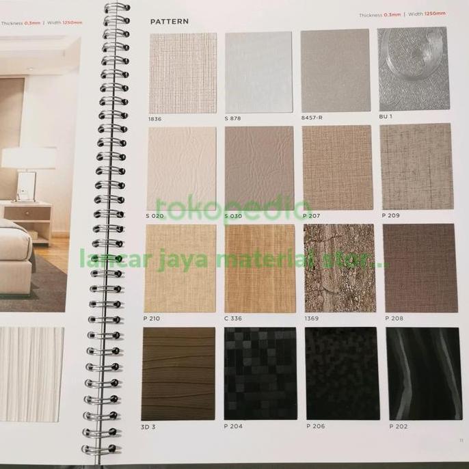 HRIBARKAH631 - KATALOG SAMPEL TACO PVC SHEET TERBARU