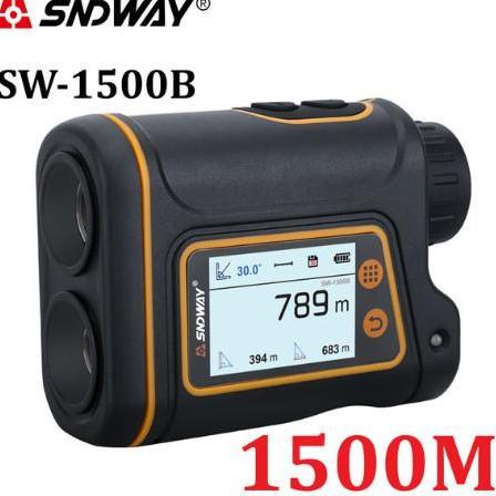 SNDWAY Meteran Laser Telescope Monocular 1500 Meter Outdoor SW-1500B