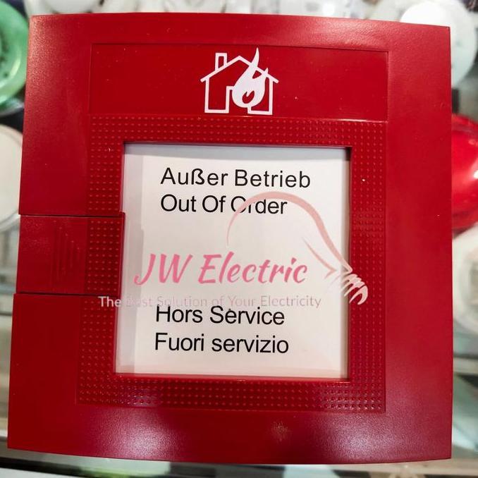 FIRE ALARM ADDRESSABLE MANUAL CALL POINT BOSCH FMC-210-DM-G-R PREMIUM