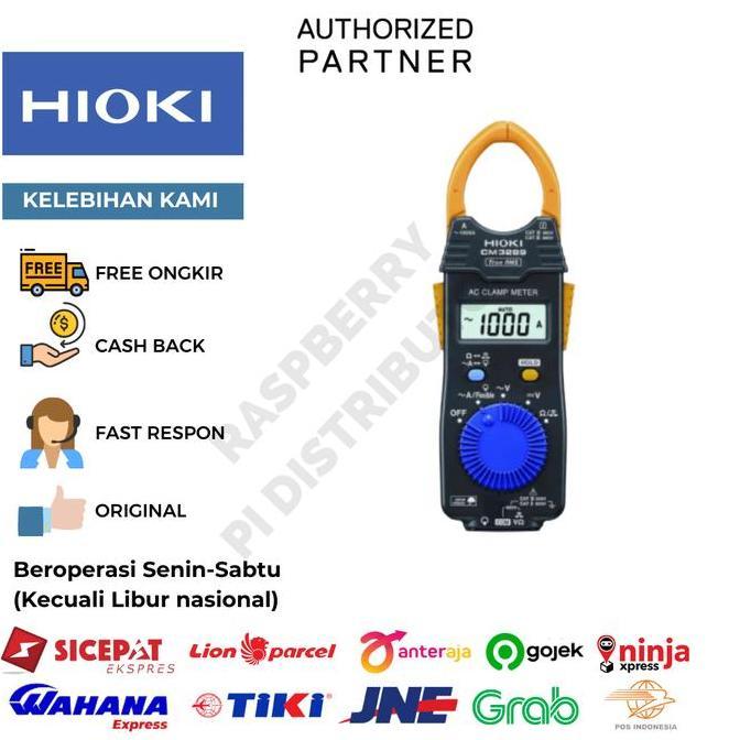 GARANSI 3 TAHUN RESMI HIOKI CM3289 AC CLAMP METER REPLACEMENT 3280-20F RPD27