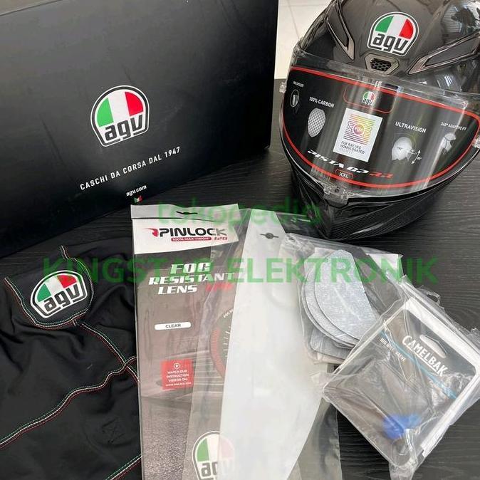 Helm AGV Pista GPRR Carbon Mono Glossy Original Size XXL Euro Second