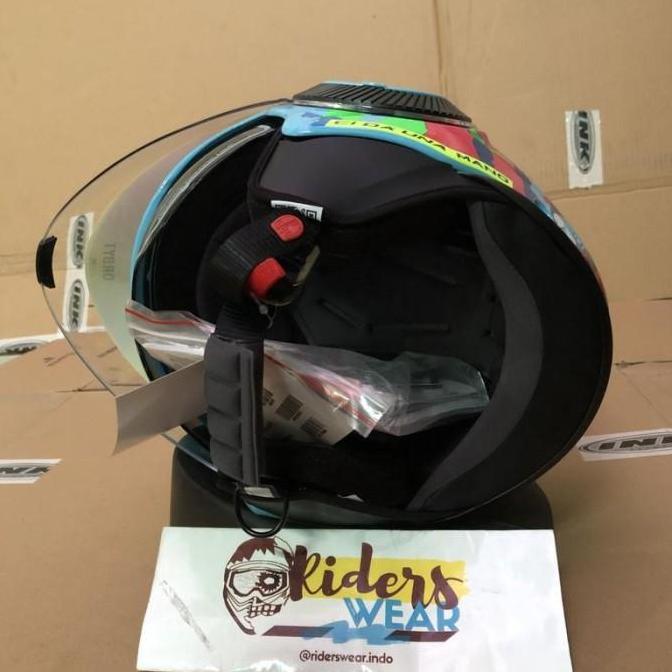 AGV - Orbyt Top DD Misano - Fluid Helm Half Face Double Visor