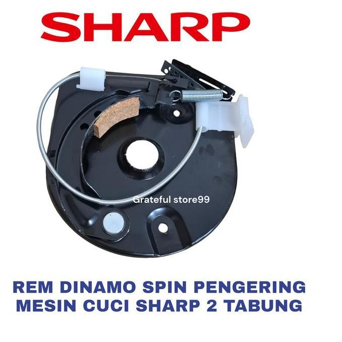 SET REM DINAMO + TALI KAWAT KAMPAS SPIN PENGERING MESIN CUCI SHARP 2 TABUNG HEMAT